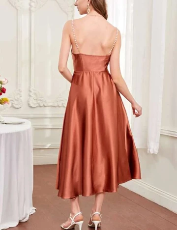Rochie Medie SHEIN, maro, S