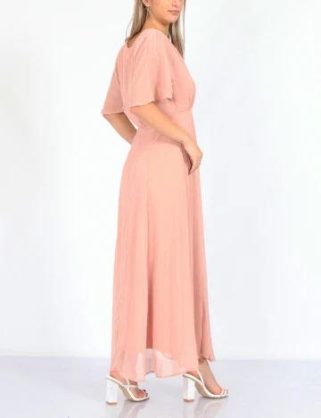 Rochie lunga Vila, roz, 36