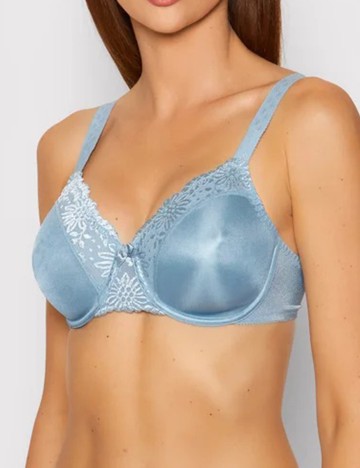 Sutien ladyform soft Triumph, bleu, 95D