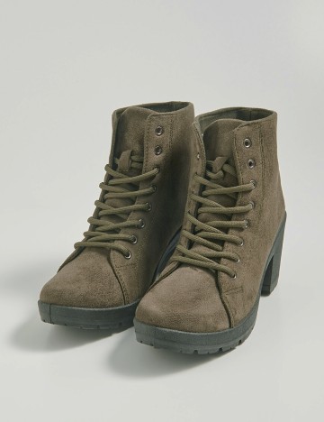 Botine Sinsay, kaki, 38