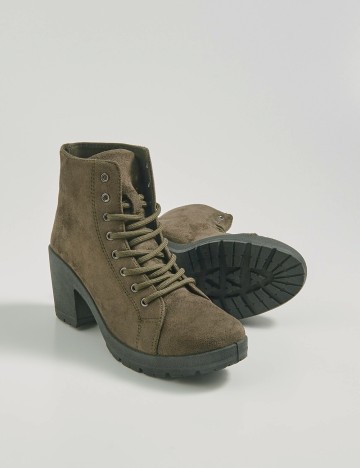 Botine Sinsay, kaki, 38