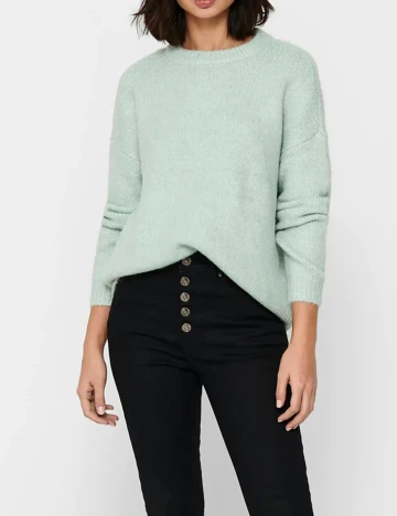 Pulover Only, verde, S Verde