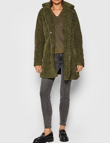 Palton Noisy May, verde, S