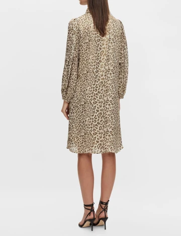 Rochie Scurta Y.A.S, bej, S Crem
