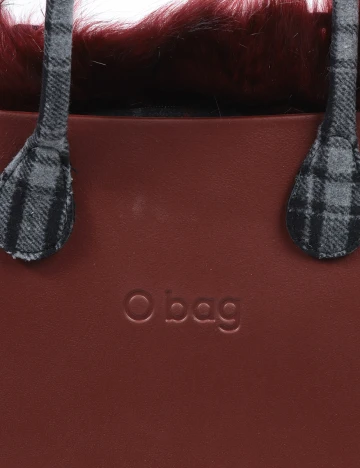 Geanta O Bag, visiniu, ONE SIZE