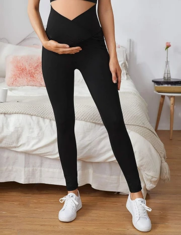 Colanti SHEIN Maternity, negru Negru