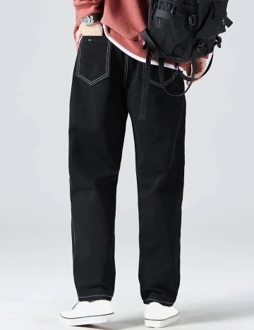 Blugi SHEIN, negru, S Negru