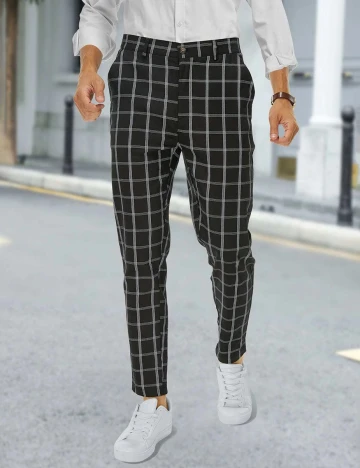 Pantaloni SHEIN, negru, XXL Negru