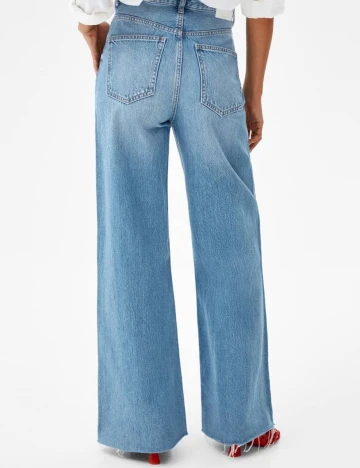 Blugi Bershka, albastru, 36 Albastru