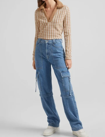 Top Bershka, maro, XS