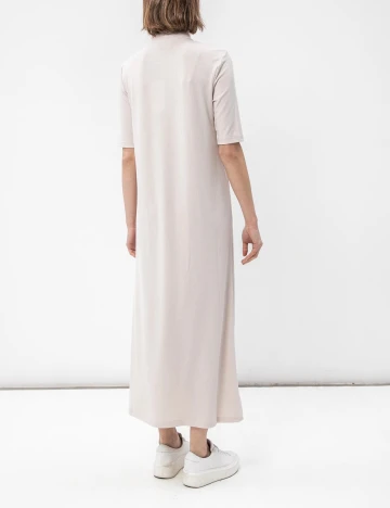 Rochie lunga Vila, crem, M Crem