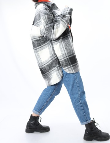 Jacheta Only, negru/alb, M