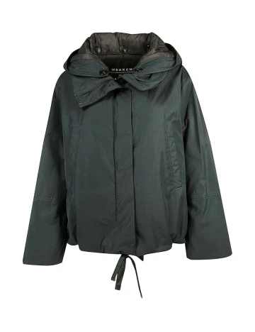 Geaca Weekend Max Mara, verde, S-M Verde