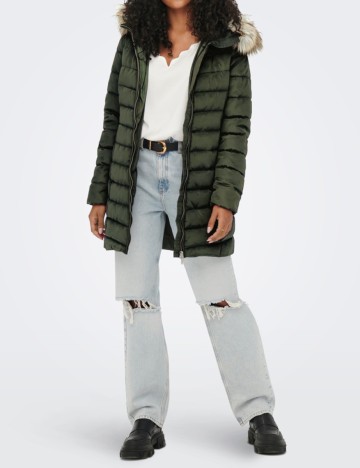 Geaca Only, verde, L