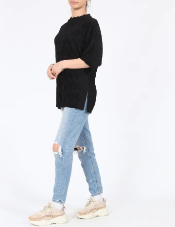 Bluza Mango, negru
