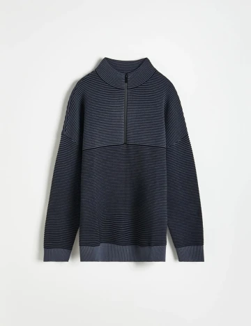 Bluza Reserved, bleumarin, S