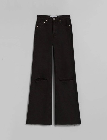 Blugi Bershka, negru, 38