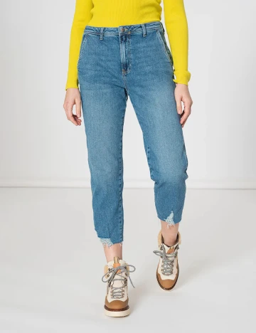 Blugi Jacqueline de Yong, albastru, L/32