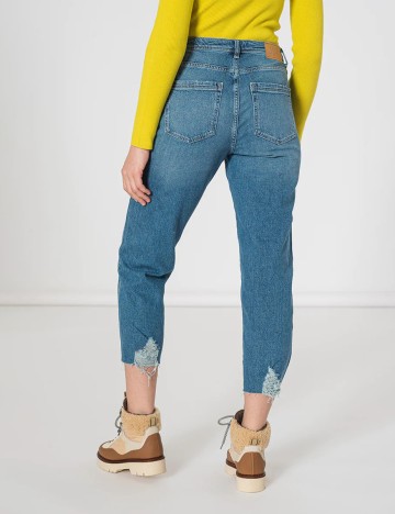 Blugi Jacqueline de Yong, albastru, L/32