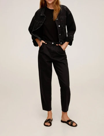 Jacheta Mango, negru, XS