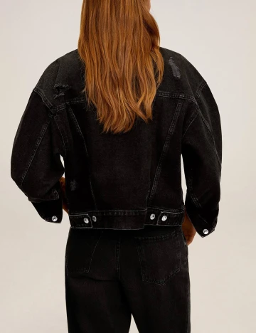 Jacheta Mango, negru, XS