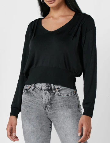 Bluza Mango, negru, S Negru