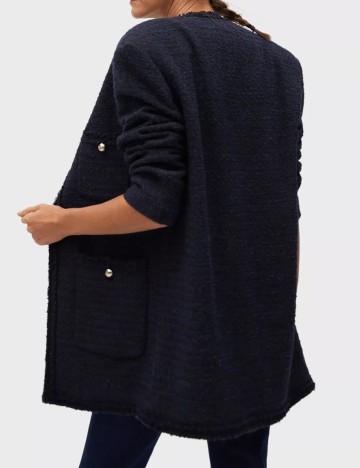Blazer Mango, bleumarin, L