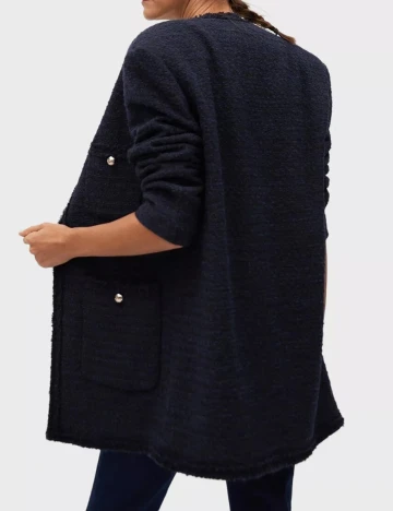 Blazer Mango, bleumarin, L