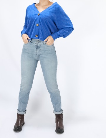 Cardigan Vero Moda, albastru, XS