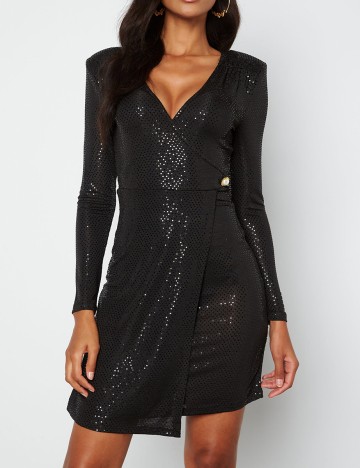 Rochie scurta Chiara Forthi, negru, L