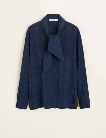Camasa Mango, bleumarin, S