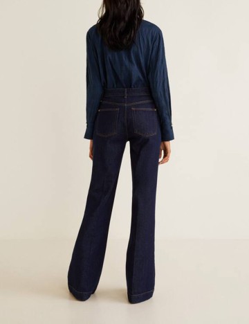 Camasa Mango, bleumarin, S