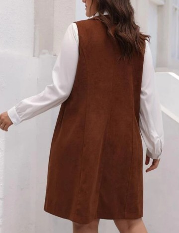 Vesta SHEIN CURVE, maro, 3XL