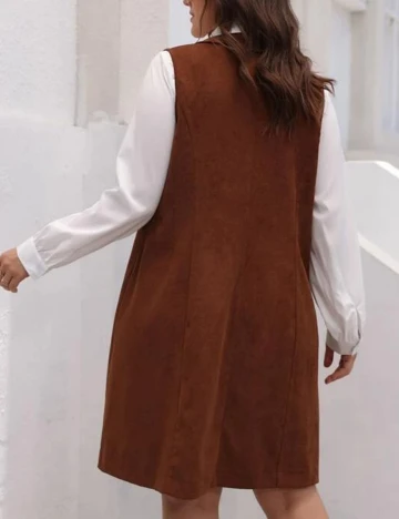 Vesta SHEIN CURVE, maro, 3XL