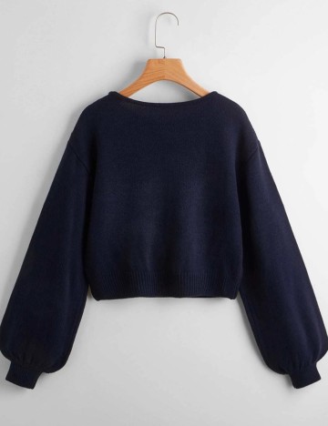 Pulover SHEIN, bleumarin, S