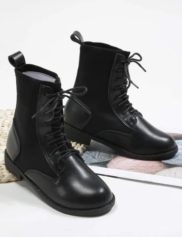 Ghete Shein Kids, negru, 36