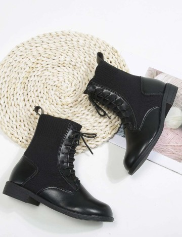 Ghete Shein Kids, negru, 36