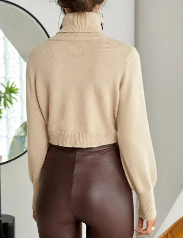 Pulover SHEIN, crem, L