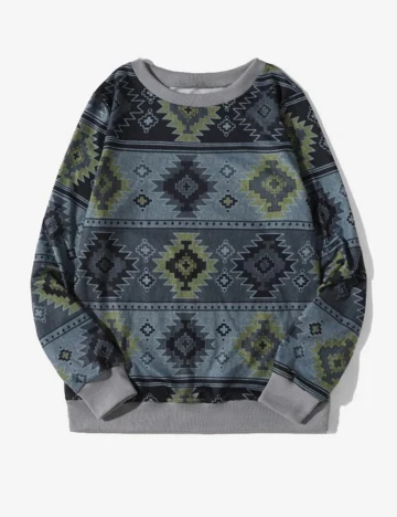 Bluza Emery Rose, albastru, XL