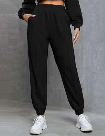 Pantaloni SHEIN, negru, XS Negru