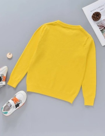 Bluza Shein Kids, galben, 1-2ANI