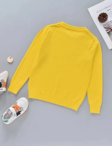 Bluza Shein Kids, galben, 1-2ANI Galben
