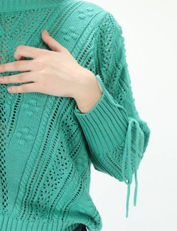 Bluza Vila, verde, M