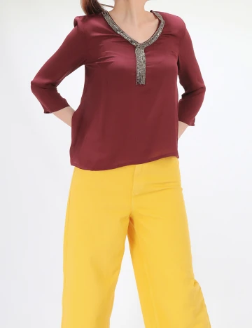 Bluza Anna Field, grena, 36
