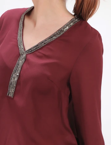 Bluza Anna Field, grena, 36