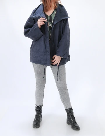 Geaca Weekend Max Mara, bleumarin, M-L