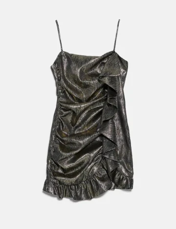 Rochie scurta Zara, auriu