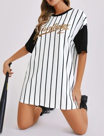 Rochie scurta SHEIN, alb, L