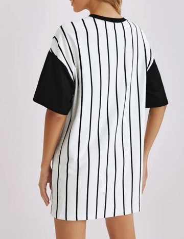 Rochie scurta SHEIN, alb, L