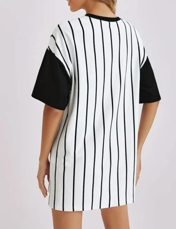 Rochie scurta SHEIN, alb, L